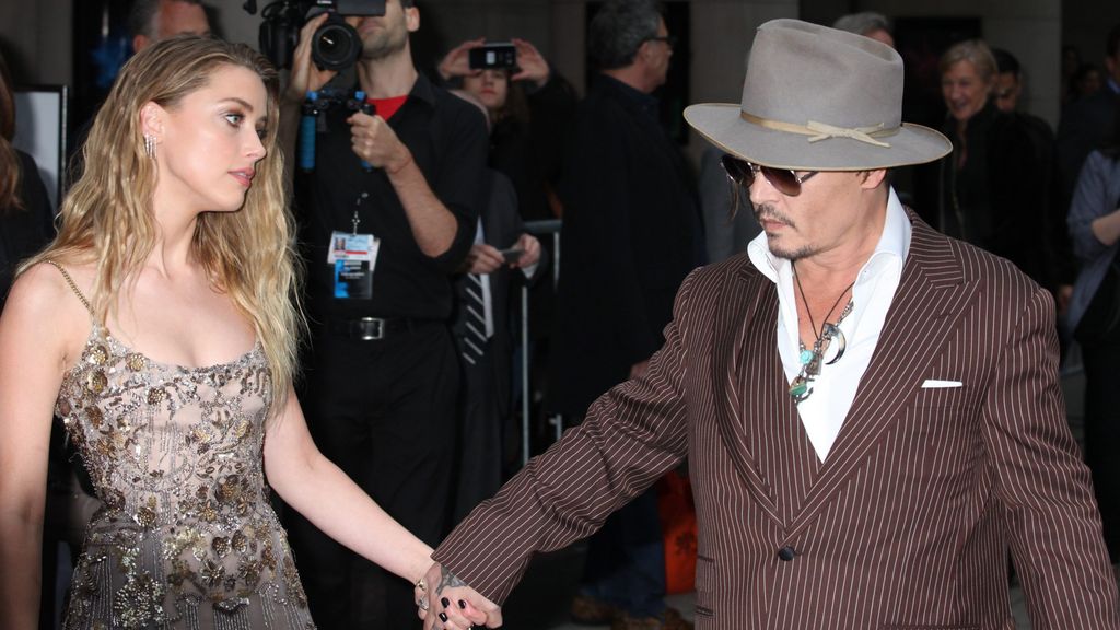 Johnny Depp y Amber Heard, en una imagen de hace varios años