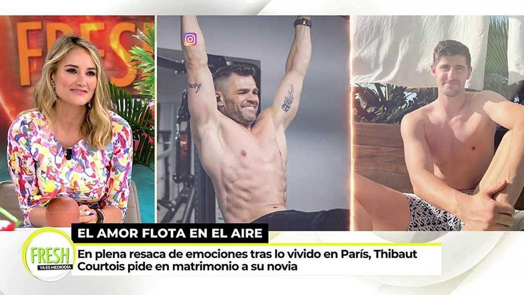 Los ex de Alba Carrillo vuelven a estar enamorados: Fonsi Nieto y Thibaut Courtois presumen de novia