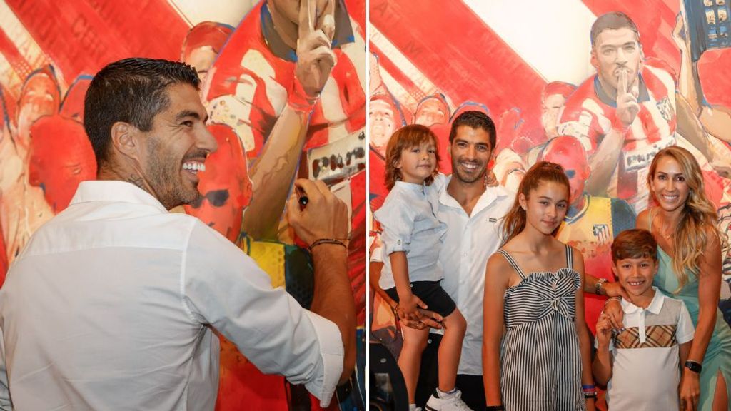 Luis Suárez cumple su promesa y estará en el museo de la historia del Atleti: "Déjenme un espacio acá"