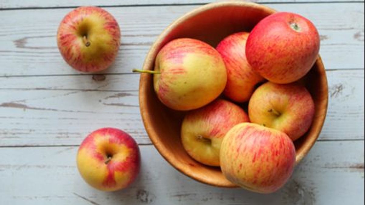 Manzanas. Manzanas.