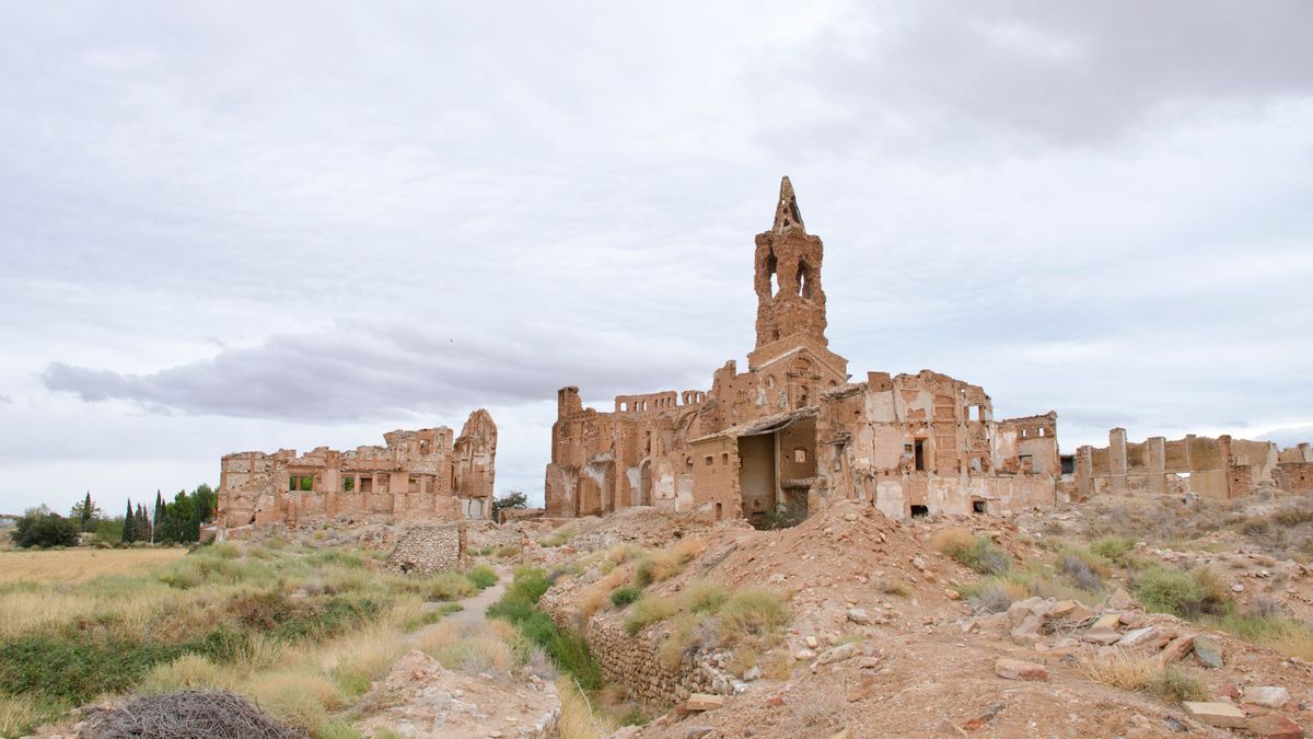 Belchite viejo. Belchite viejo.