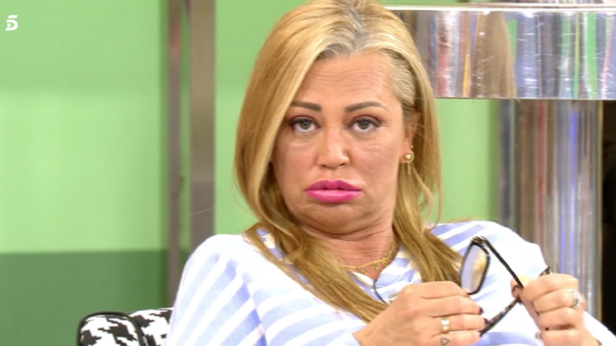 Belén Esteban, con uno de sus gestos característicos Belén Esteban, con uno de sus gestos característicos