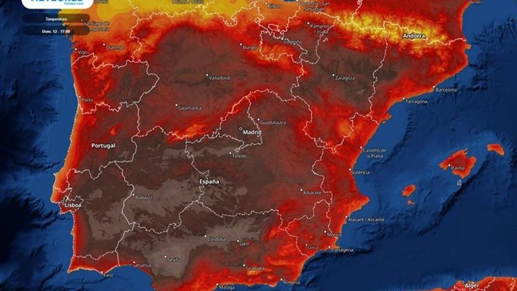 Dónde va a hacer más calor