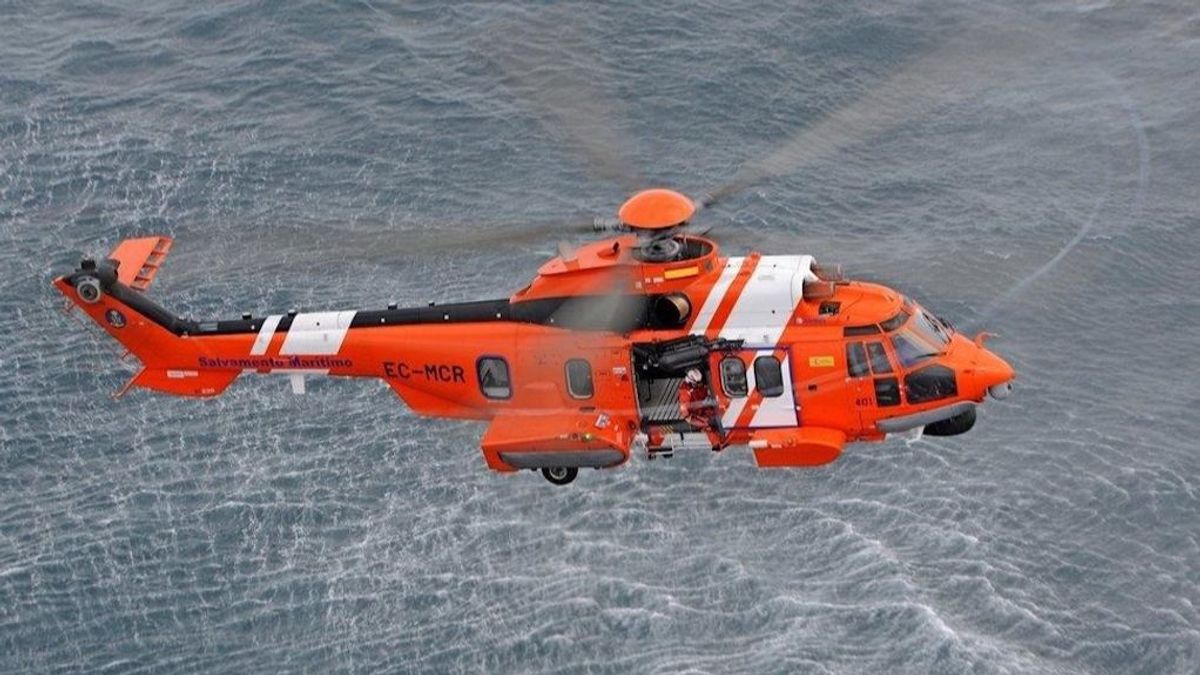 Helicóptero de Salvamento Marítimo. Helicóptero de Salvamento Marítimo.
