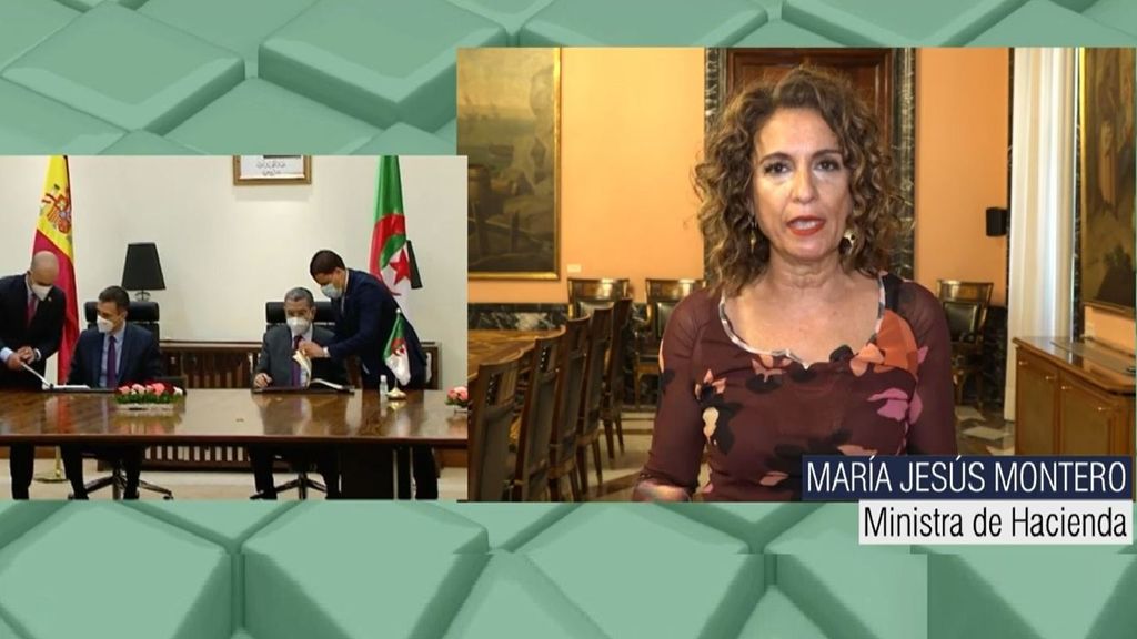 La ministra de Hacienda explica cómo afectará la ruptura de la relación con Argelia con el suministro de gas y materias primas a España