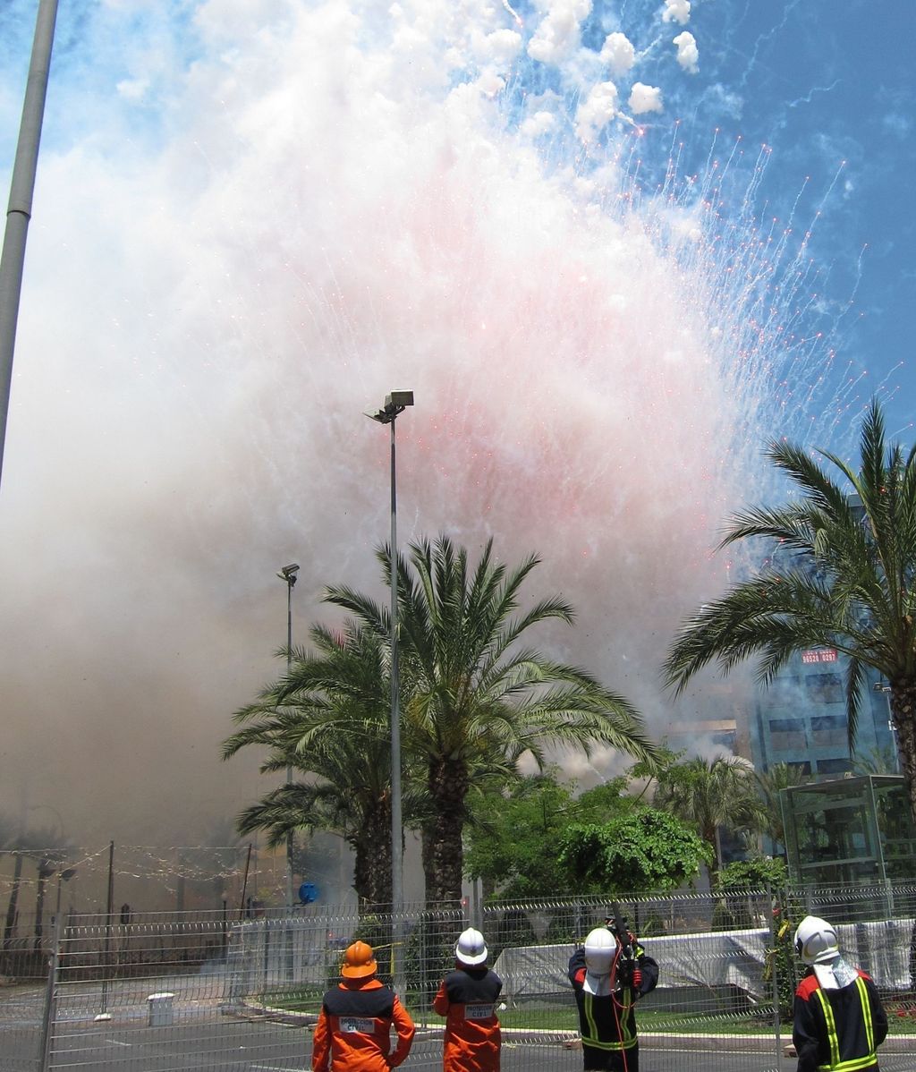 Mascletá Plaza Luceros