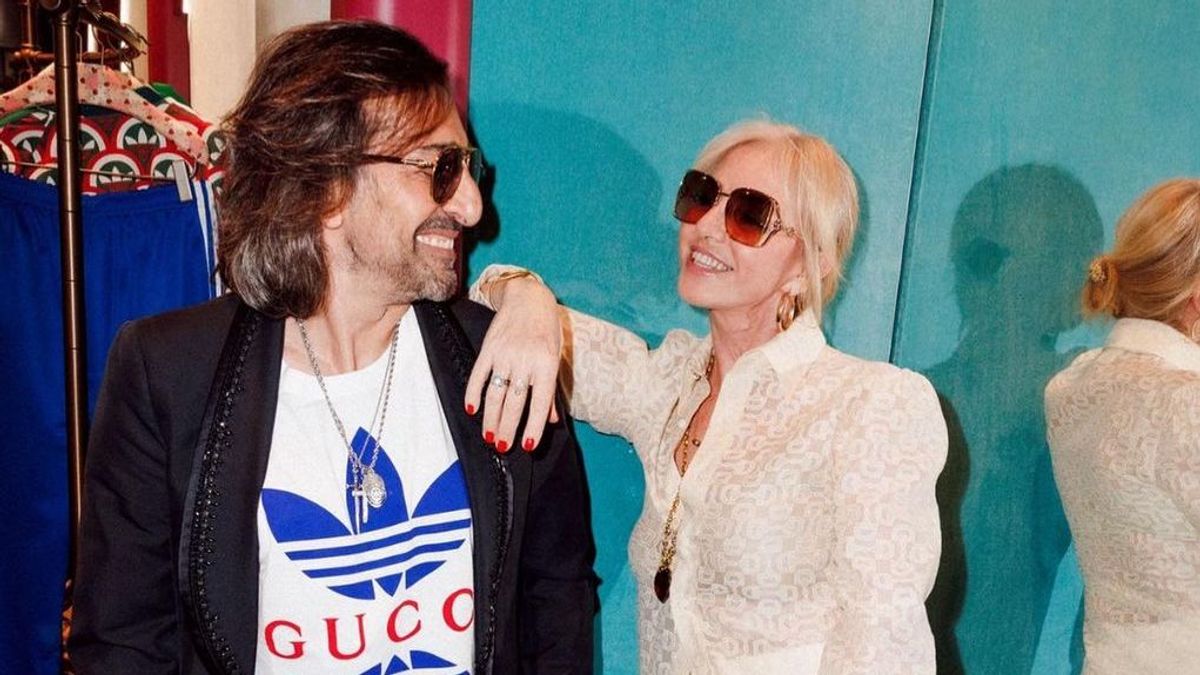 Antonio Carmona y Mariola Orellana visten de la colección adidas x Gucci
