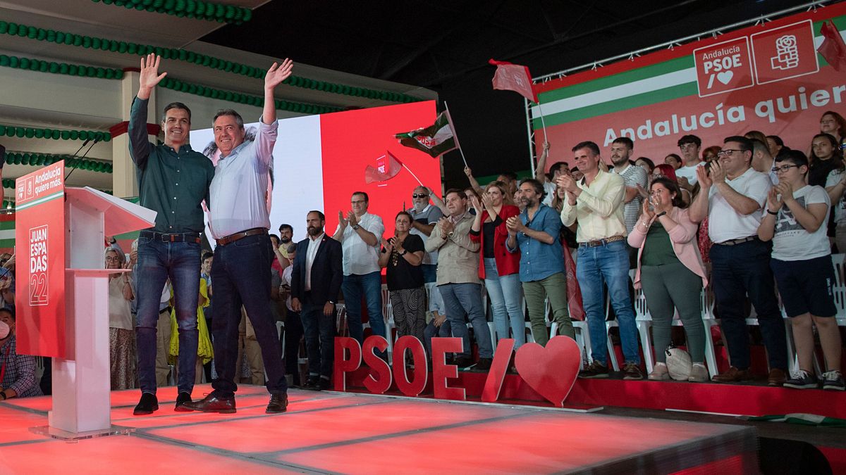 Espadas con Pedro Sánchez en Dos Hermanas Espadas con Pedro Sánchez en Dos Hermanas