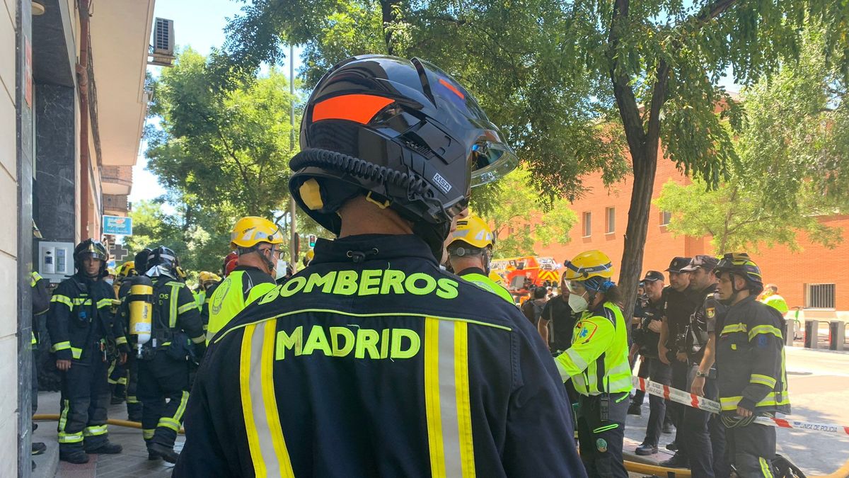 Ingresan a una mujer con pronóstico grave tras quemarse su vivienda en Madrid