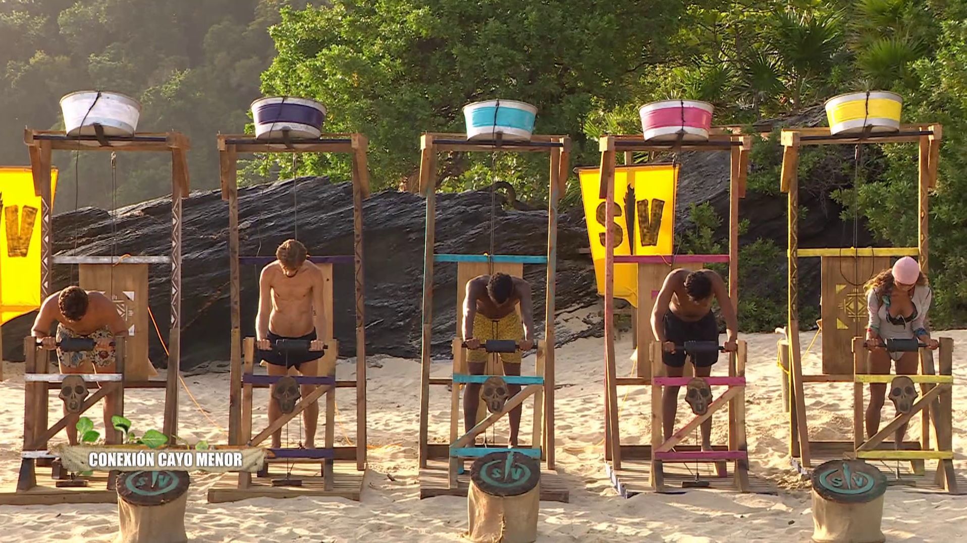 La prueba de líder, al completo