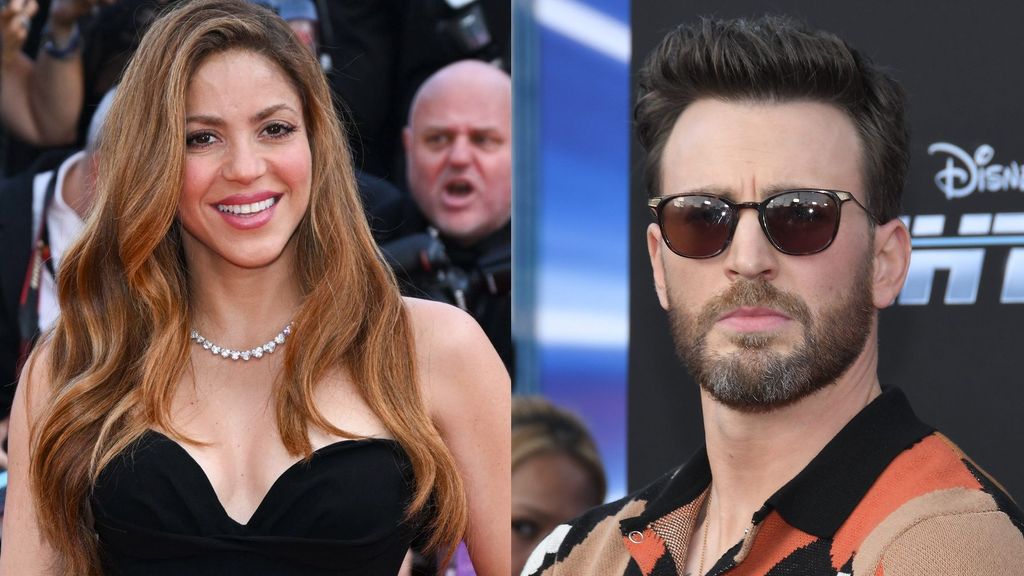 Shakira y Chris Evans