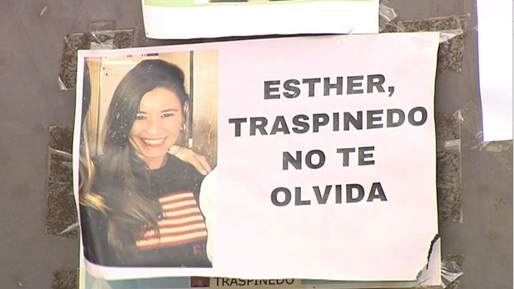 Concentración en Traspinedo para recordar a Esther López