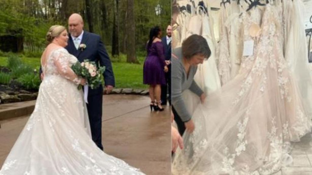 Gwendolyn Stulgis se casó en mayo y, a los pocos días, decidió regalar su vestido de boda