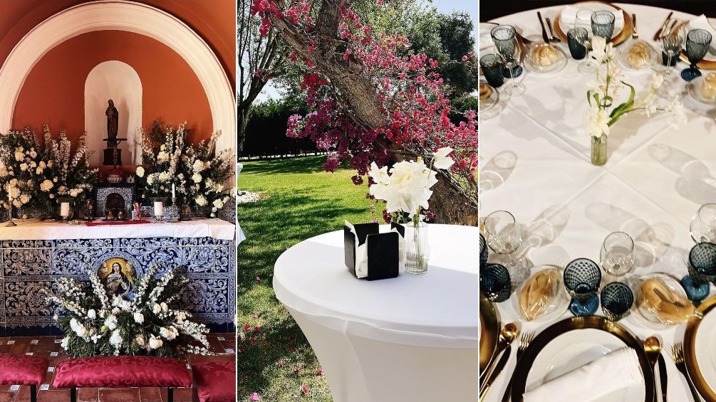La decoración de la Primera Comunión de los hijos de Eugenia y Alejandra Osborne