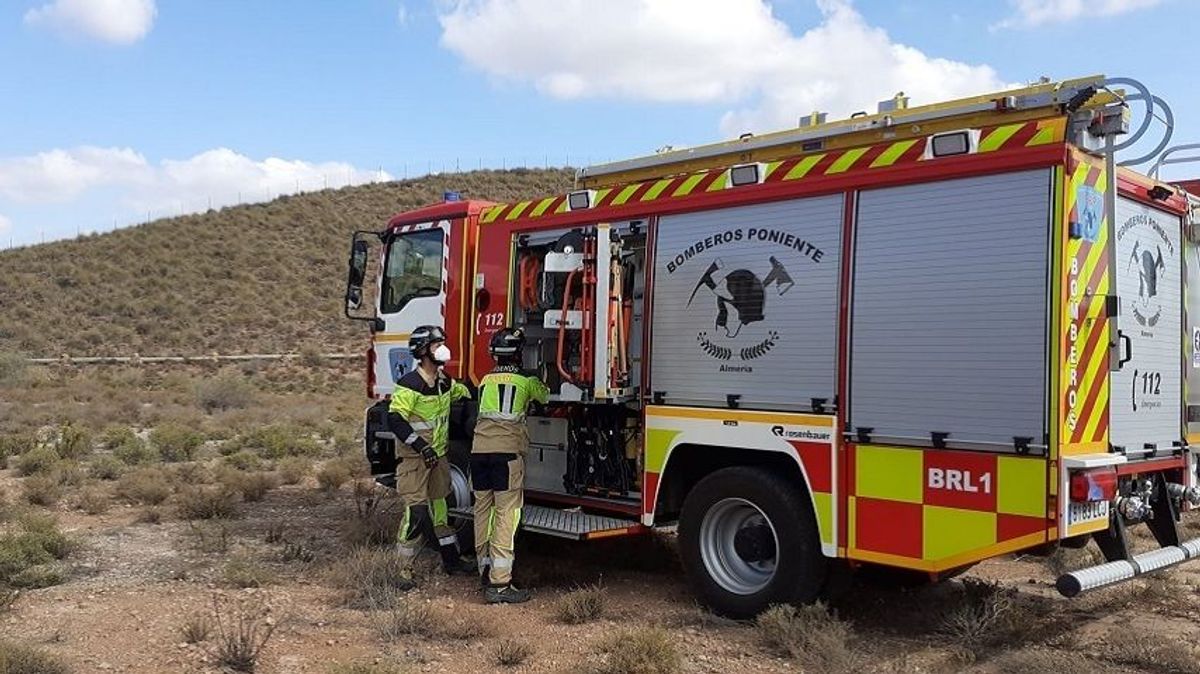 Camión del Consorcio de Bomberos del Poniente Almeriense Camión del Consorcio de Bomberos del Poniente Almeriense