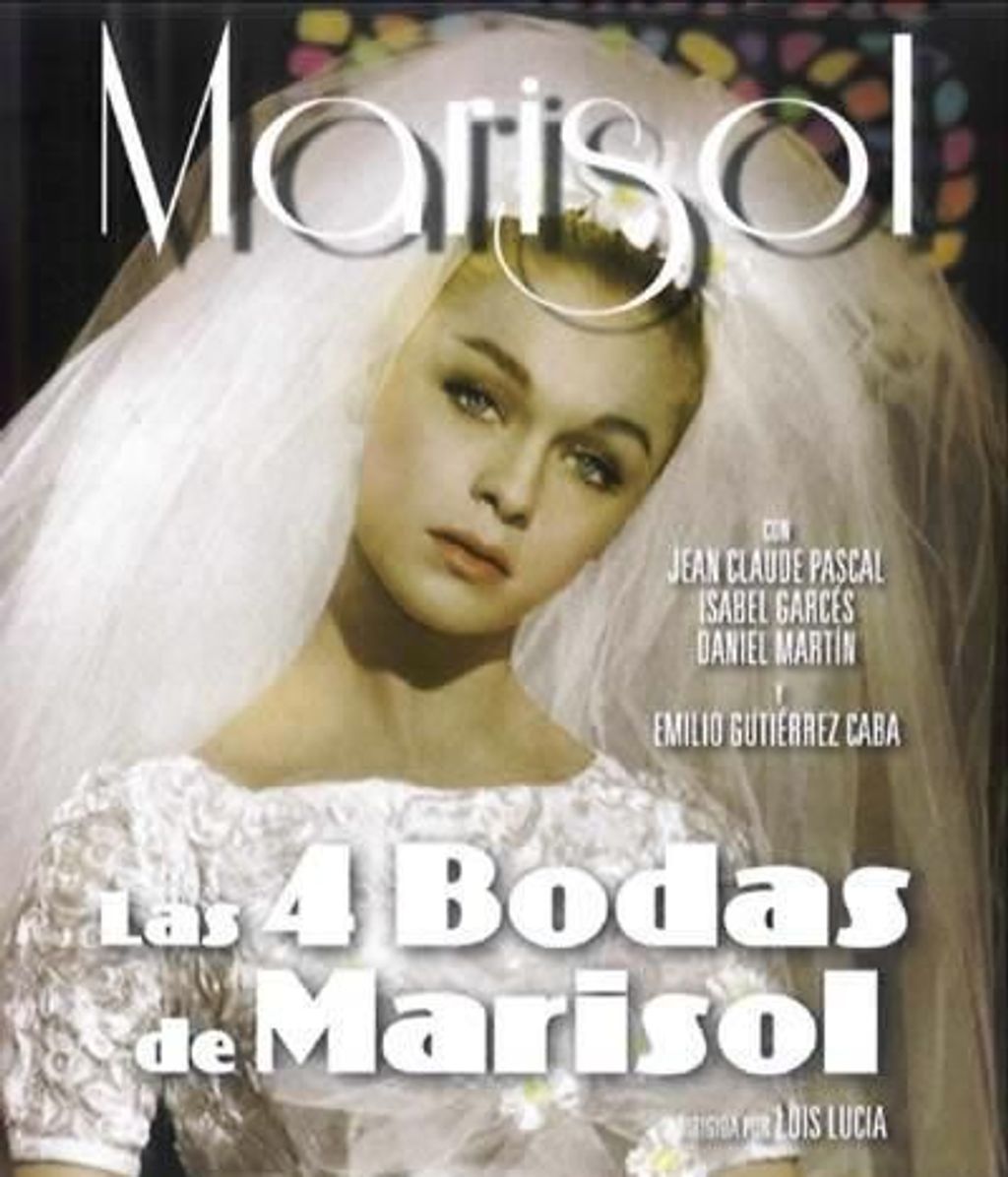 Cartel de la película Las 4 bodas de Marisol