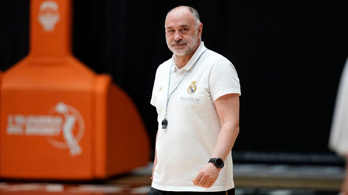 El entrenador del Real Madrid de baloncesto, Pablo Laso El entrenador del Real Madrid de baloncesto, Pablo Laso