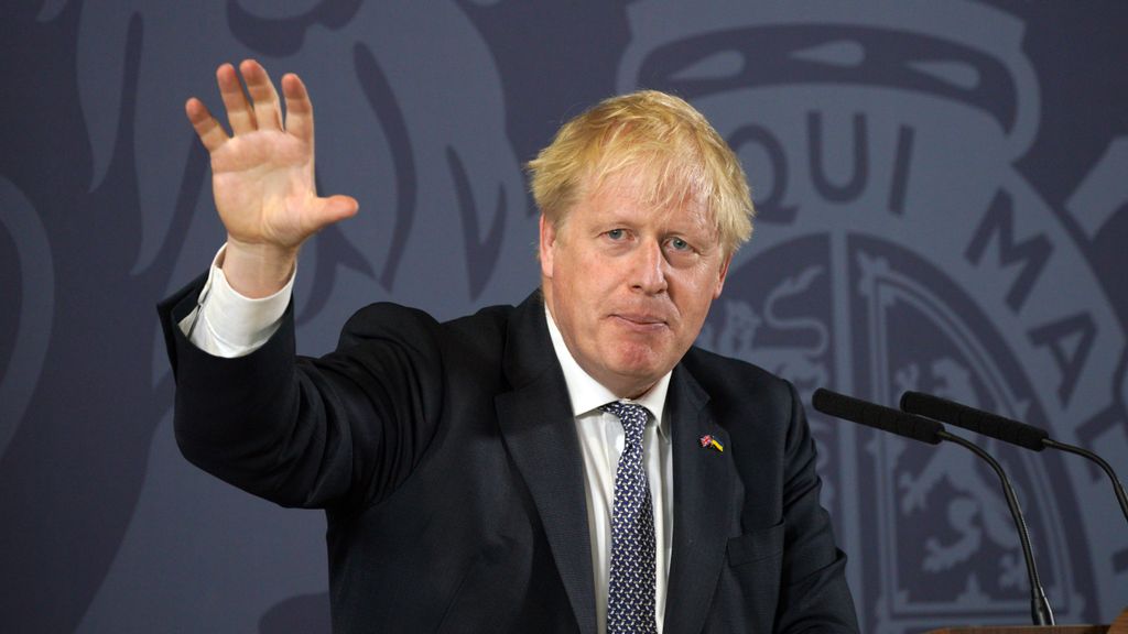 EuropaPress 4510709 09 june 2022 united kingdom blackpool british prime minister boris johnson