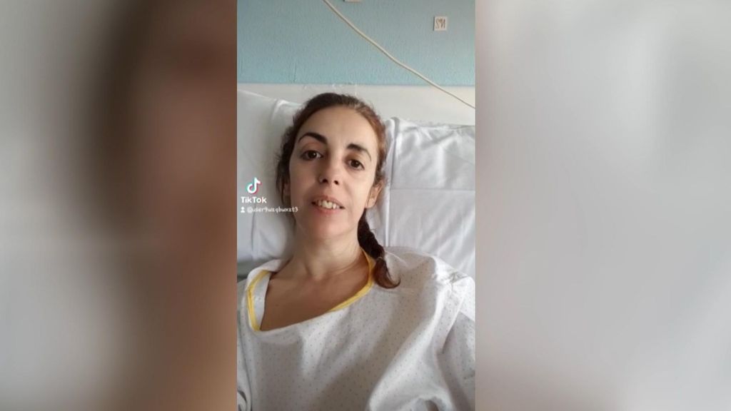 María José en su denuncia en redes sociales por falta de aire en el hospital
