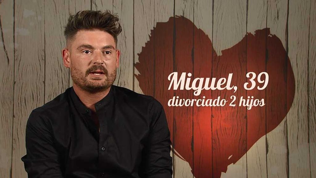 Miguel durante su cita en 'First Dates'