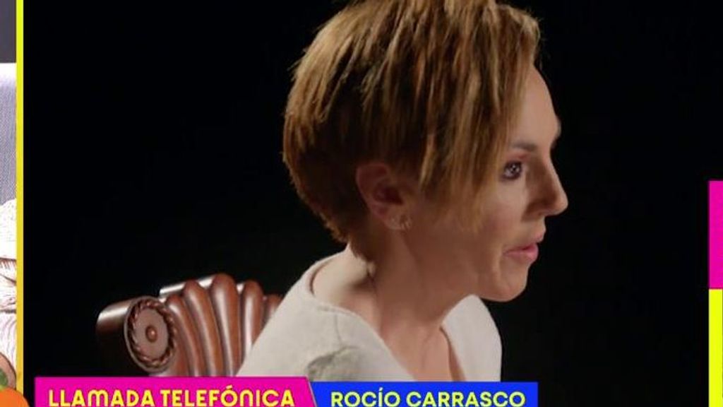 Rocío Carrasco entra en directo en 'Sálvame'