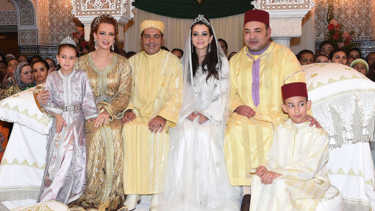 Así es la familia real marroquí.