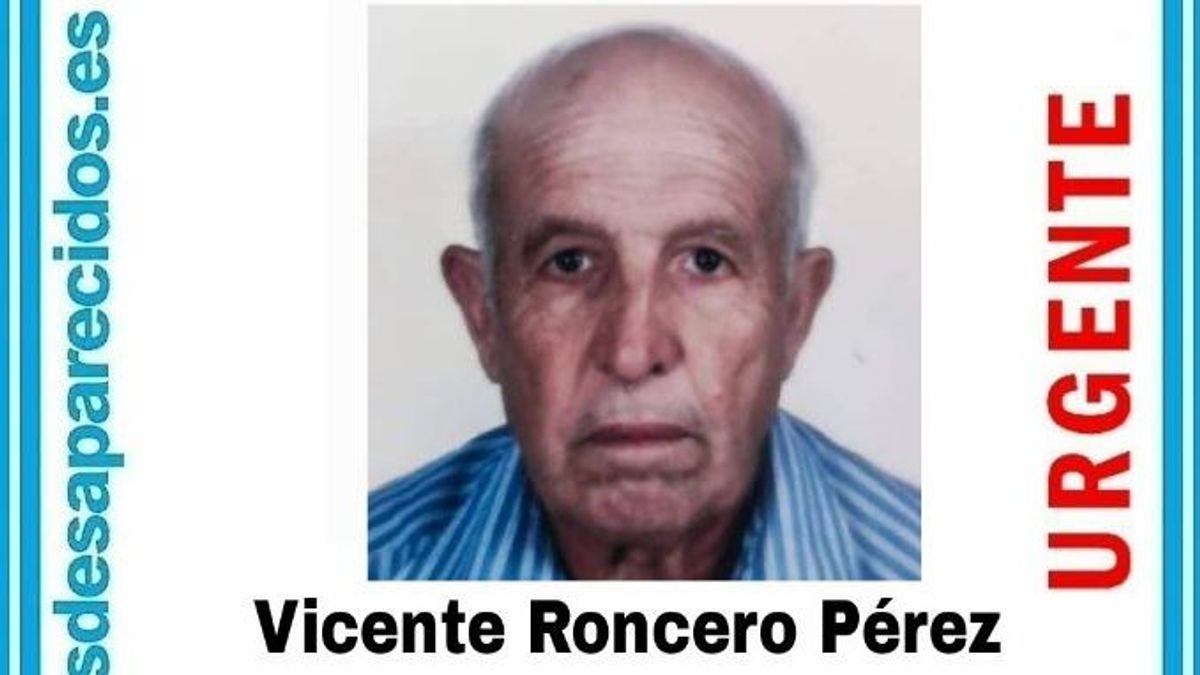 Buscan a Vicente Roncero Pérez, un hombre de 86 años desaparecido en A Coruña