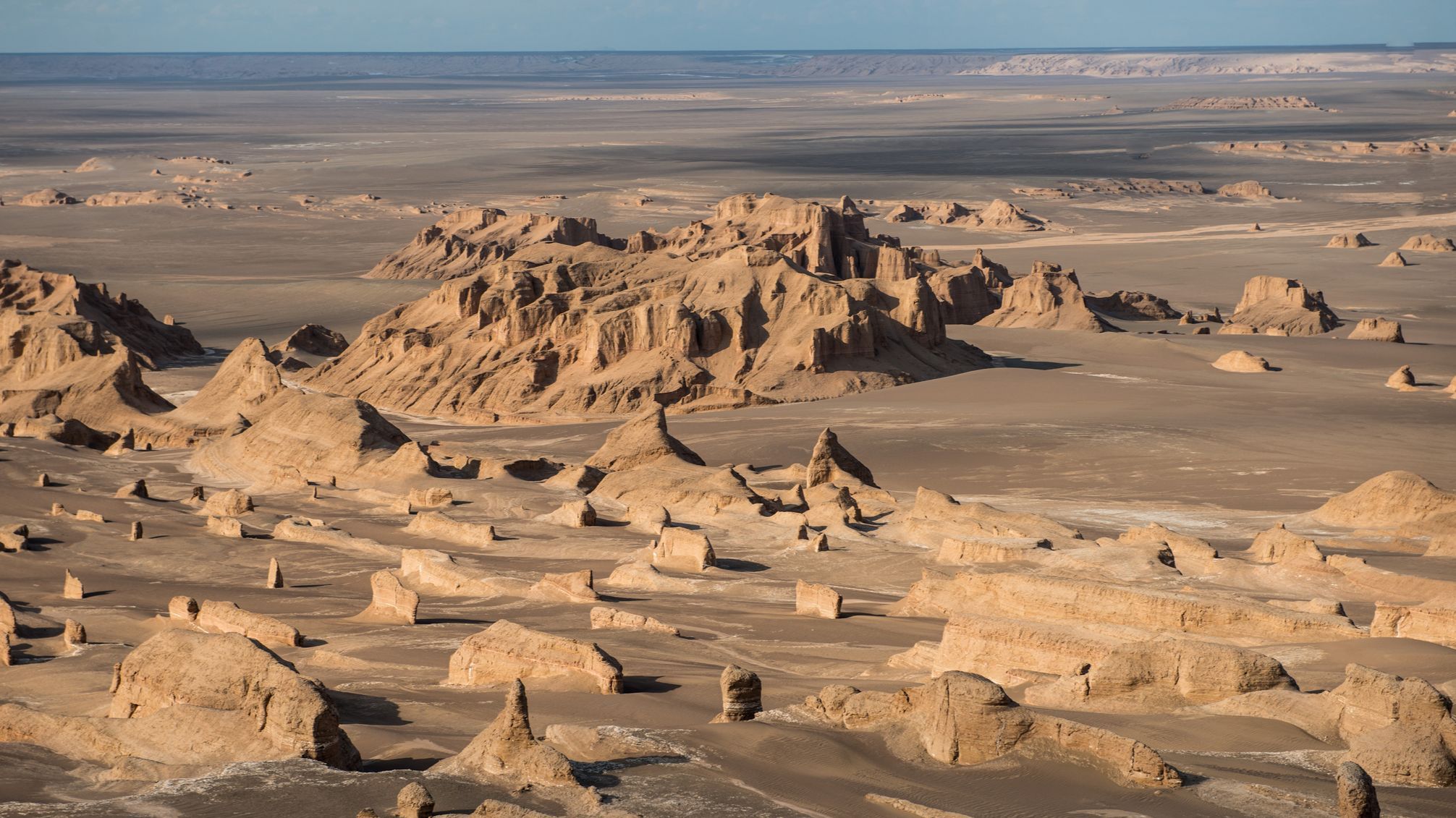 Desierto de Lut, en Irán