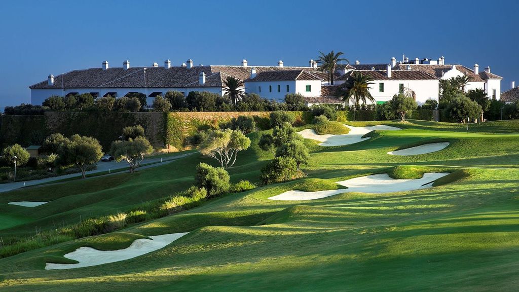 El campo de golf de la Finca Cortesín donde se hospeda Barack Obama