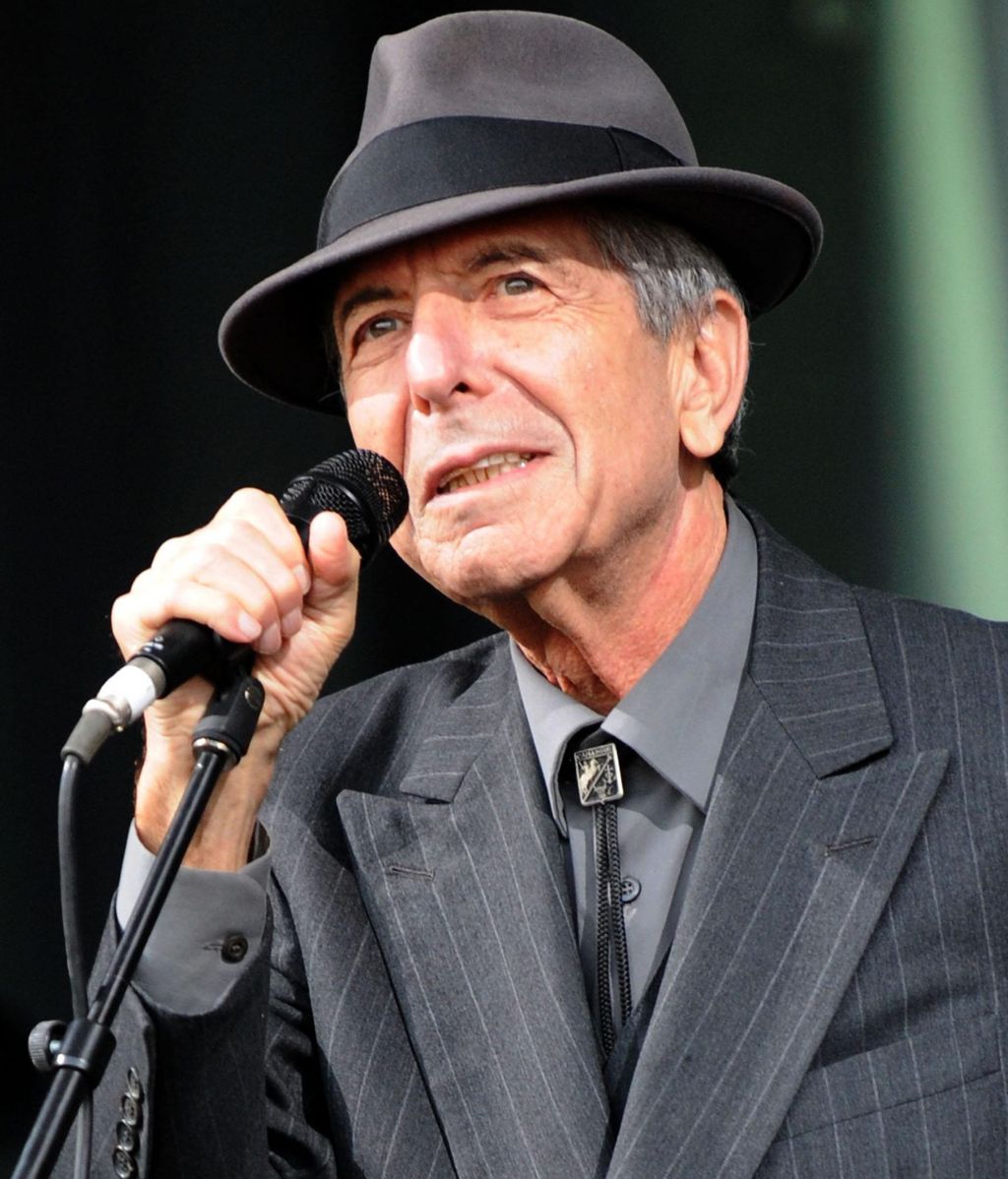 El compositor Leonard Cohen