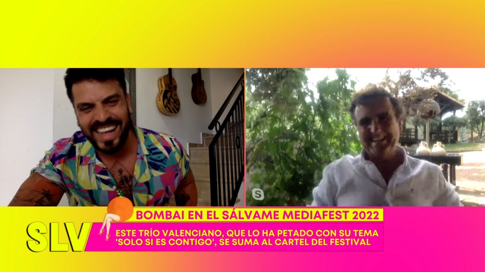 El grupo Bombai se suma al Sálvame Mediafest acompañados de Antonio Montero