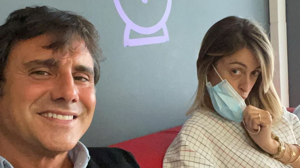 Ion Aramendi y María Amores, su mujer