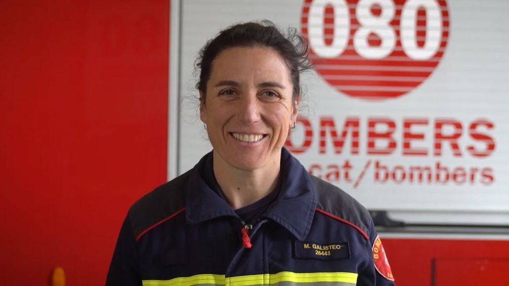 Miriam Galisteo, bombera de Barcelona