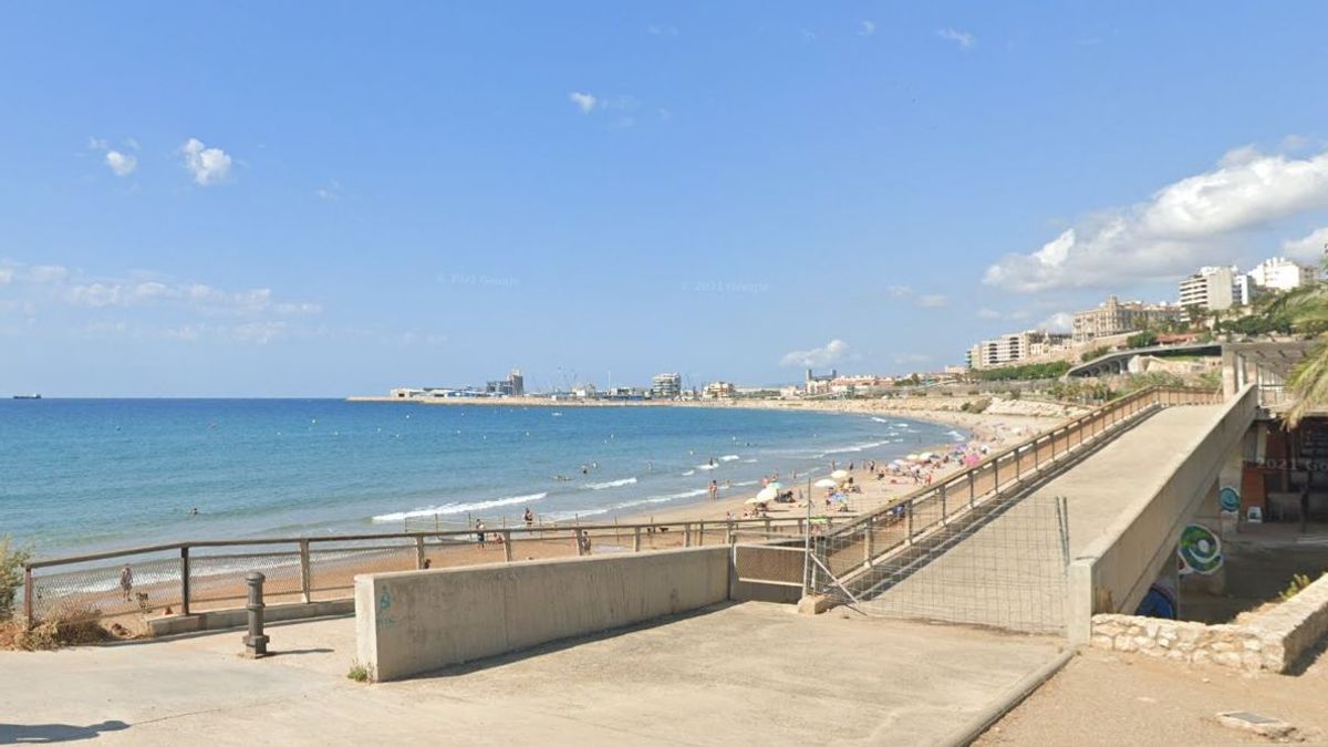 Playa El Miracle de Tarragona