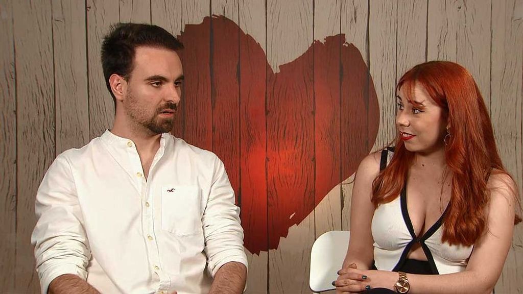 Virginia y Aníbal durante su paso por 'First Dates'