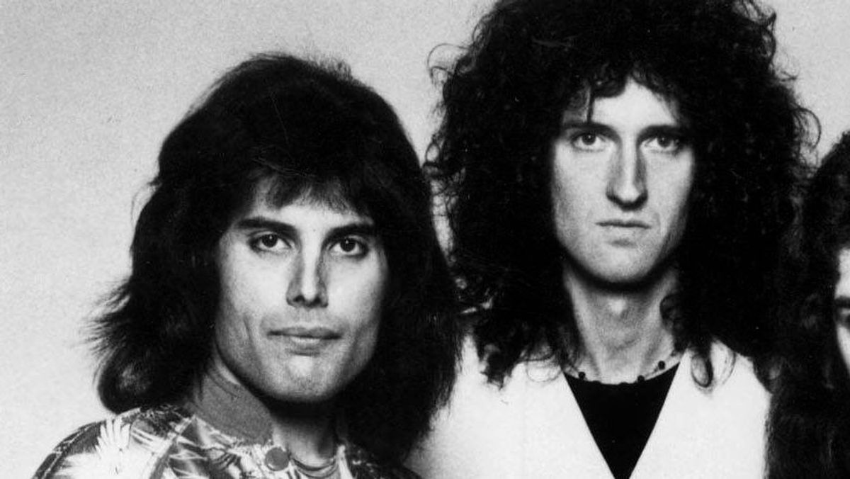 Freddie Mercury y Brian May
