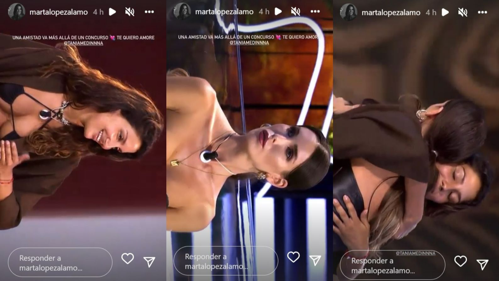 La reflexión de Marta López Álamo tras su reencuentro con Tania Medina