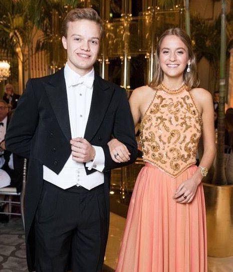 Maria Francisca sorprendió a todos en el baile de debutantes.