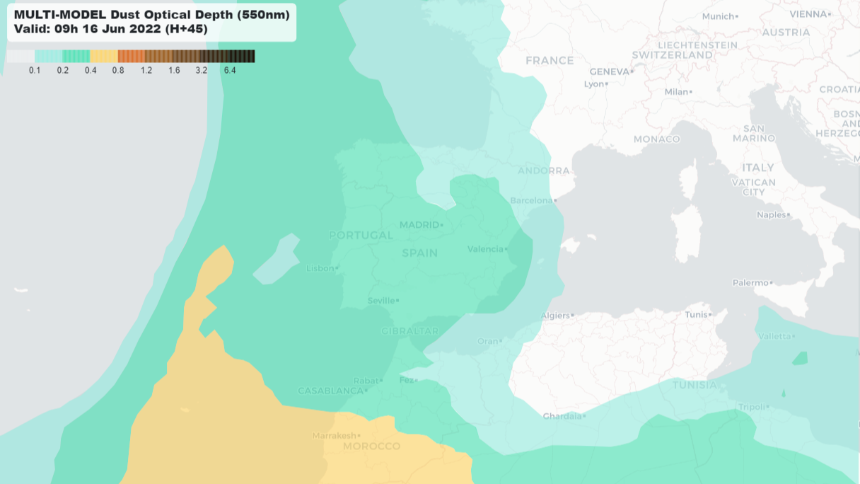 Previsión de calima
