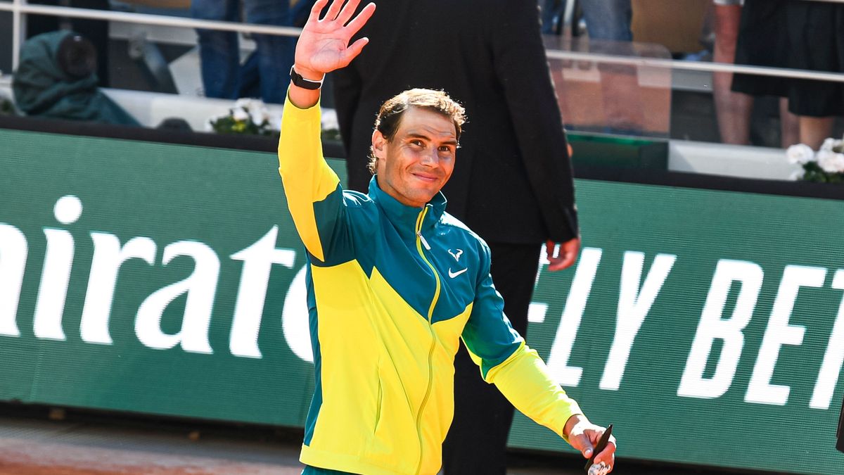 Rafael "Rafa" Nadal of Spain waves to the audience after the French Open final against Casper Ruud, Grand Slam tennis tournament on June 5, 2022 at Roland-Garros stadium in Paris, France - Photo Victor Joly / DPPI Rafael "Rafa" Nadal of Spain waves to the audience after the French Open final against Casper Ruud, Grand Slam tennis tournament on June 5, 2022 at Roland-Garros stadium in Paris, France - Photo Victor Joly / DPPI