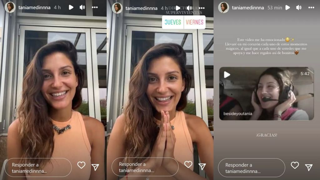 Tania Medina ha reaparecido en sus redes sociales tras su paso por 'Supervivientes 2022'