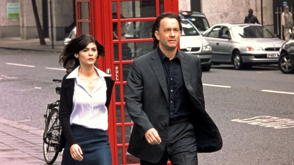 Tom Hanks junto a Audrey Tautou en El código Da Vinci