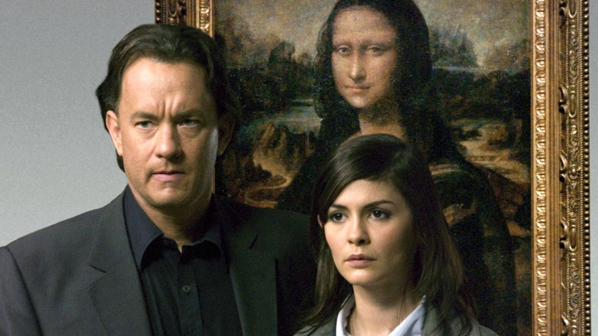 Tom Hanks junto a Audrey Tautou en El código Da Vinci