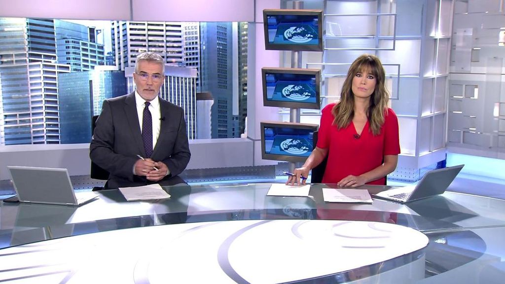 Con David Cantero e Isabel Jiménez Informativos Telecinco 2022 Mediodía 16/06/2022