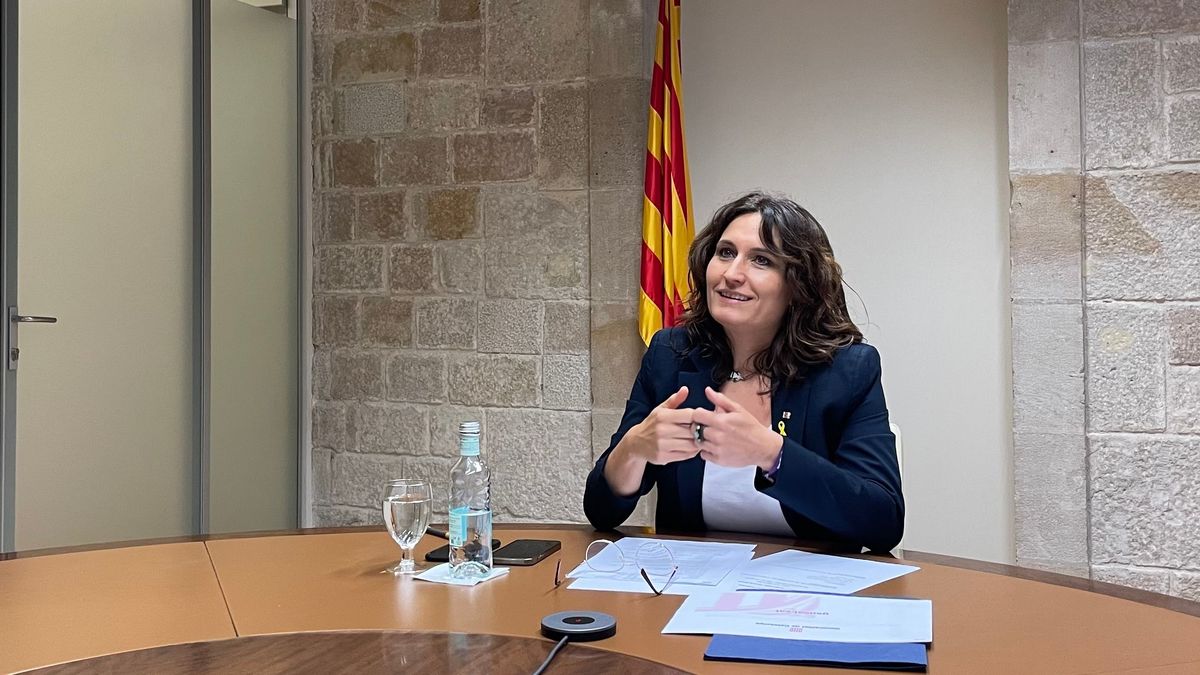 La consellera de Presidència, Laura Vilagrà La consellera de Presidència, Laura Vilagrà