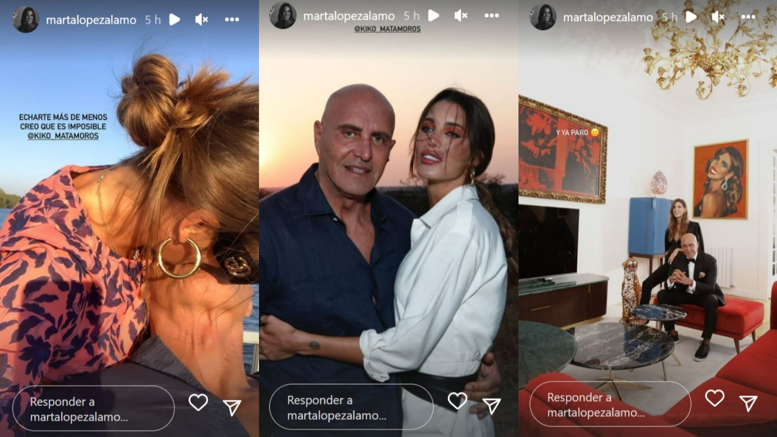 Marta López Álamo confiesa que echa de menos a Kiko Matamoros