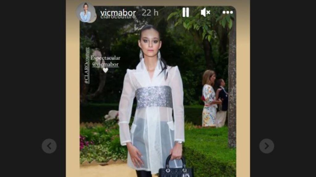 Victoria Federica en Sevilla para Dior
