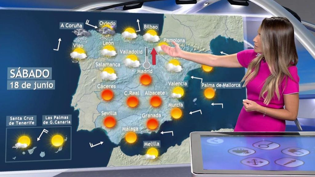 Alivio térmico este fin de semana por una Dana: el tiempo que hará en España