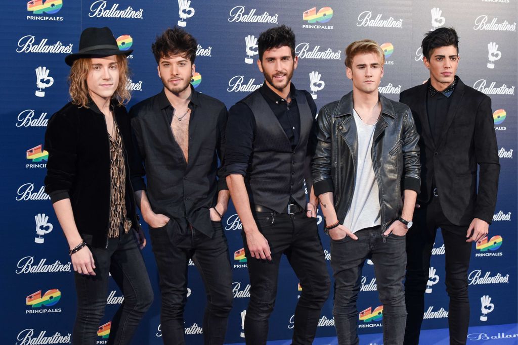Auryn, durante un acto en el año 2015