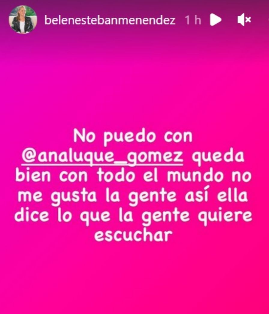 Belén Esteban ha arremetido contra Ana Luque